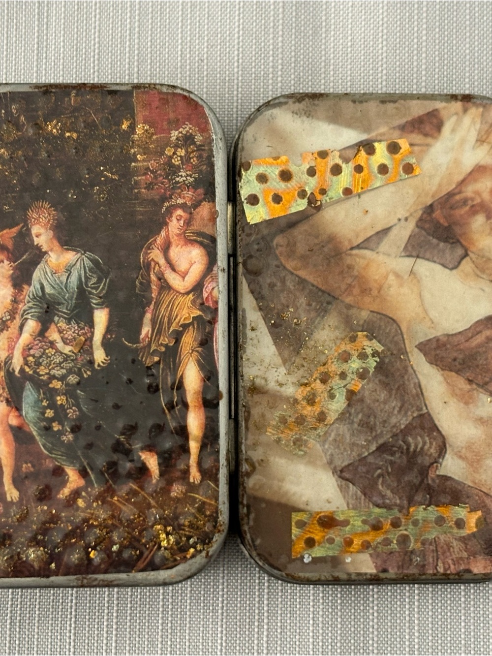 Classic Vintage-Style Women Bath & Body Tin - Multicolor M39